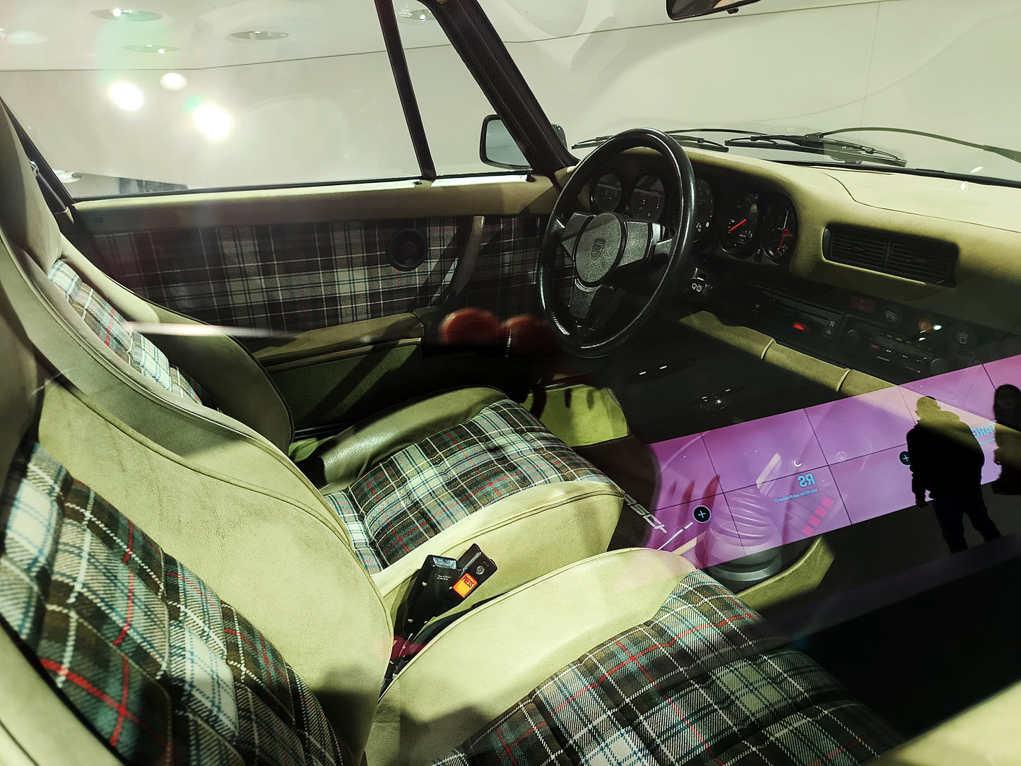 "Code 265" 930 Turbo Weekender - Mackenzie Tartan — back view