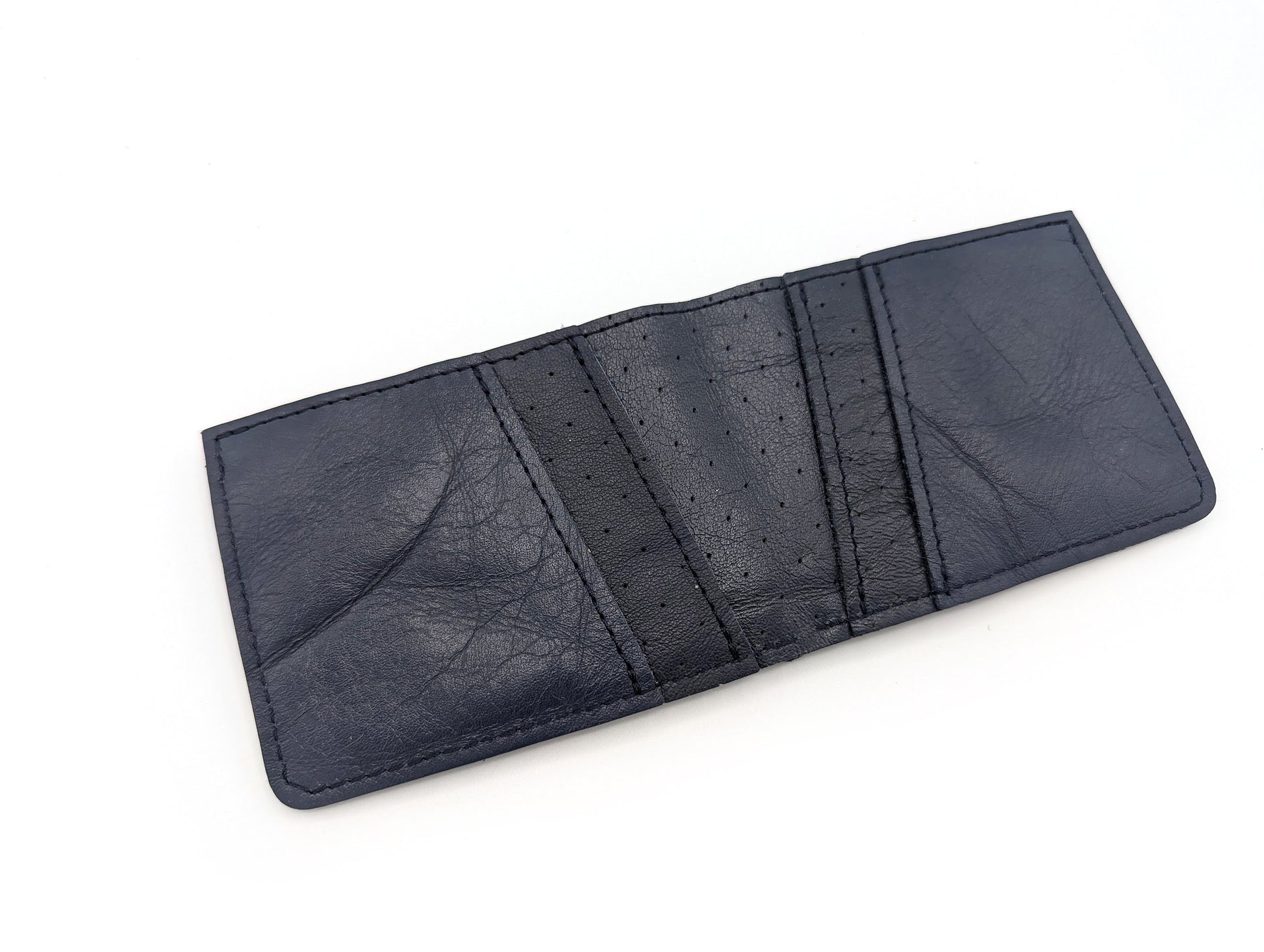 Billfold Wallet - 1994 Porsche 911 Carrera Coupe — material close-up