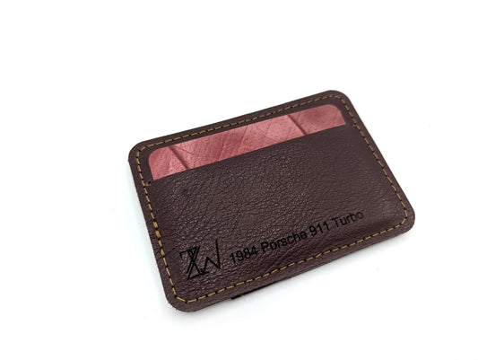 Minimalist Wallet - 1984 Porsche 911 Turbo