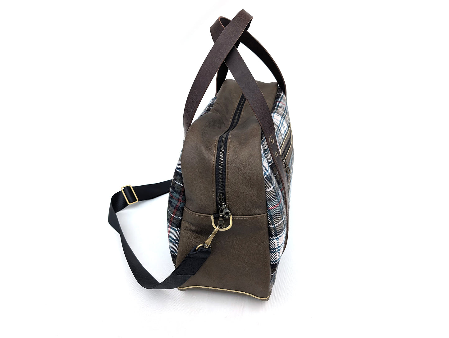 "Code 265" 930 Turbo Weekender - Mackenzie Tartan — detail view