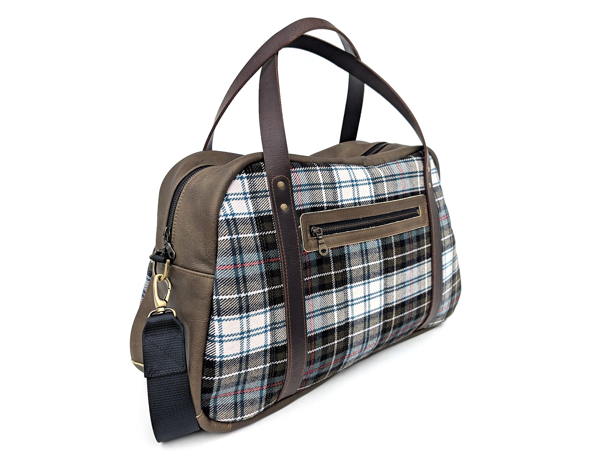 "Code 265" 930 Turbo Weekender - Mackenzie Tartan — interior detail