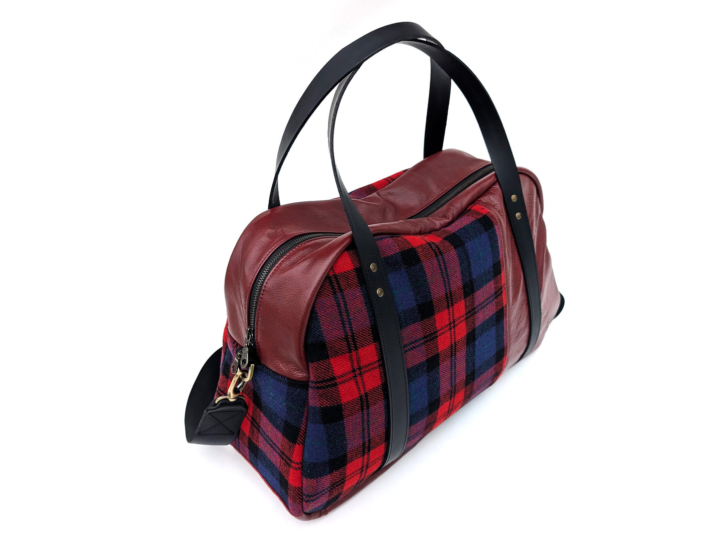 "No. 1" 911 Turbo Weekender - McLaughlan Tartan — detail view
