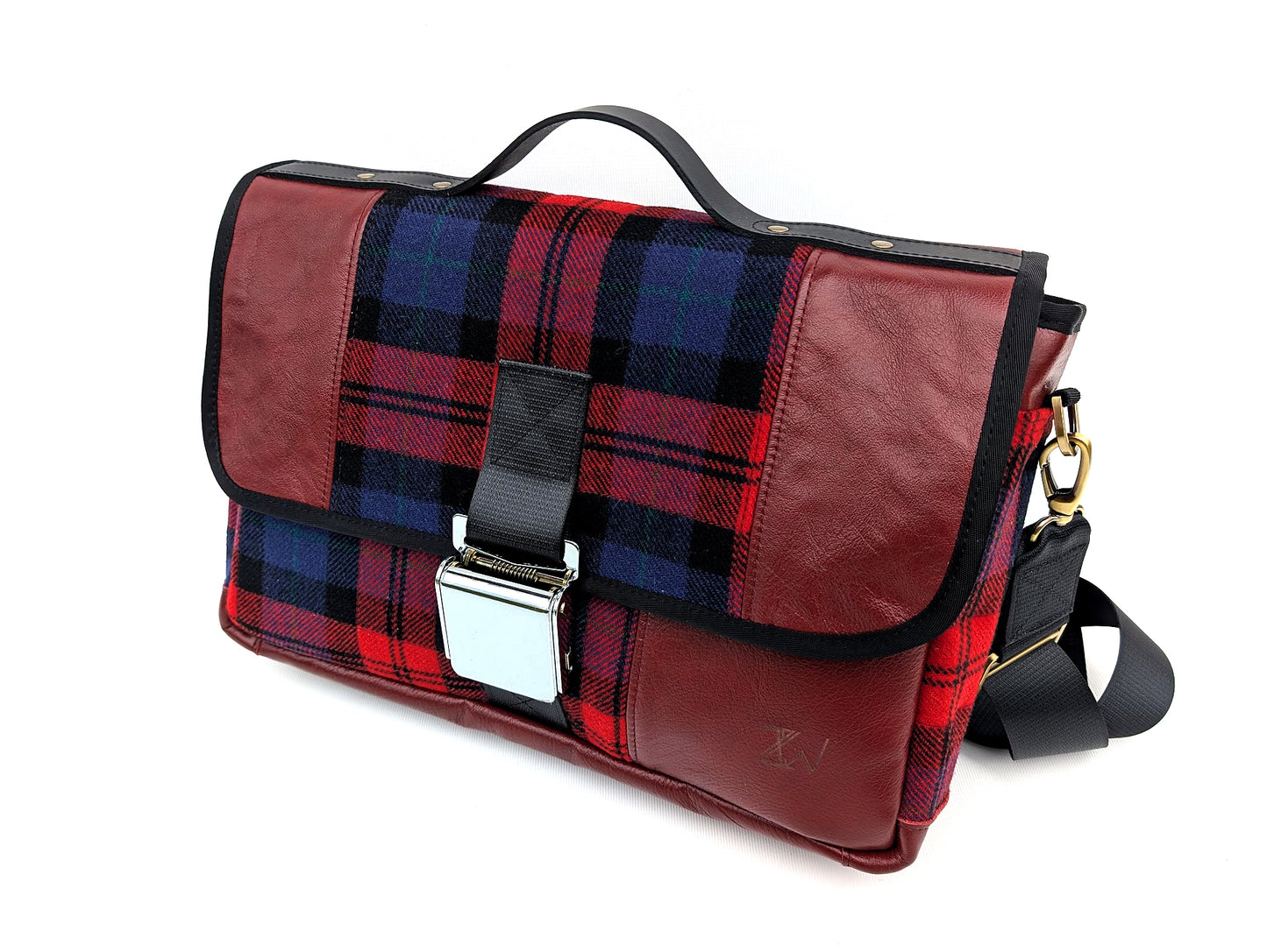 "No. 1" 911 Turbo Laptop - McLaughlan Tartan — detail view