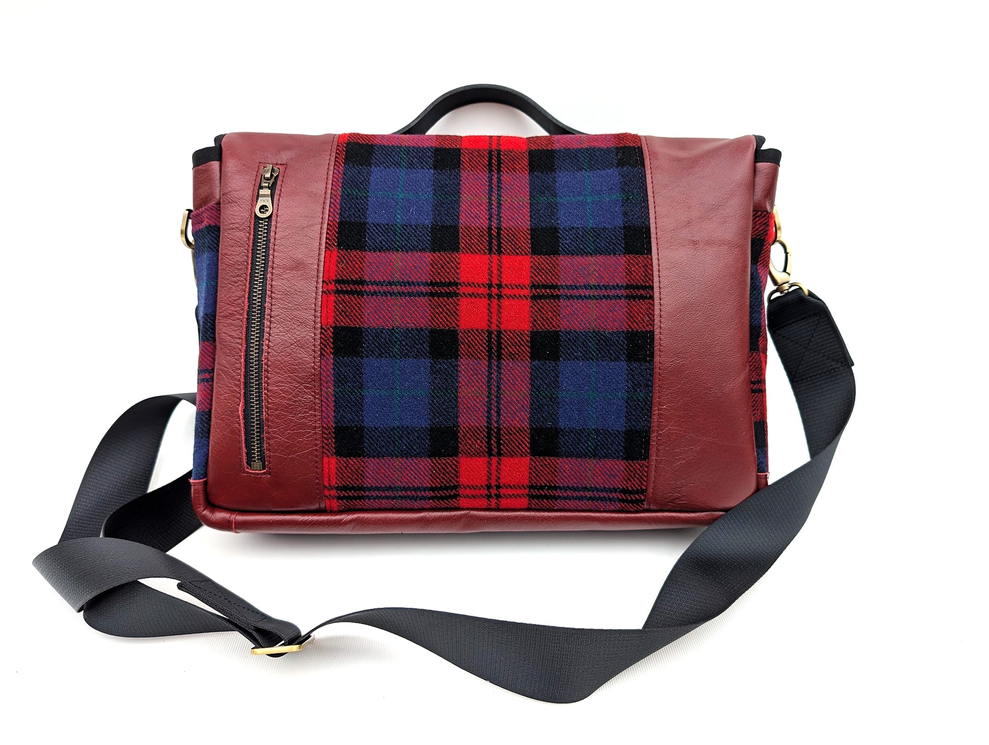 "No. 1" 911 Turbo Laptop - McLaughlan Tartan — back view