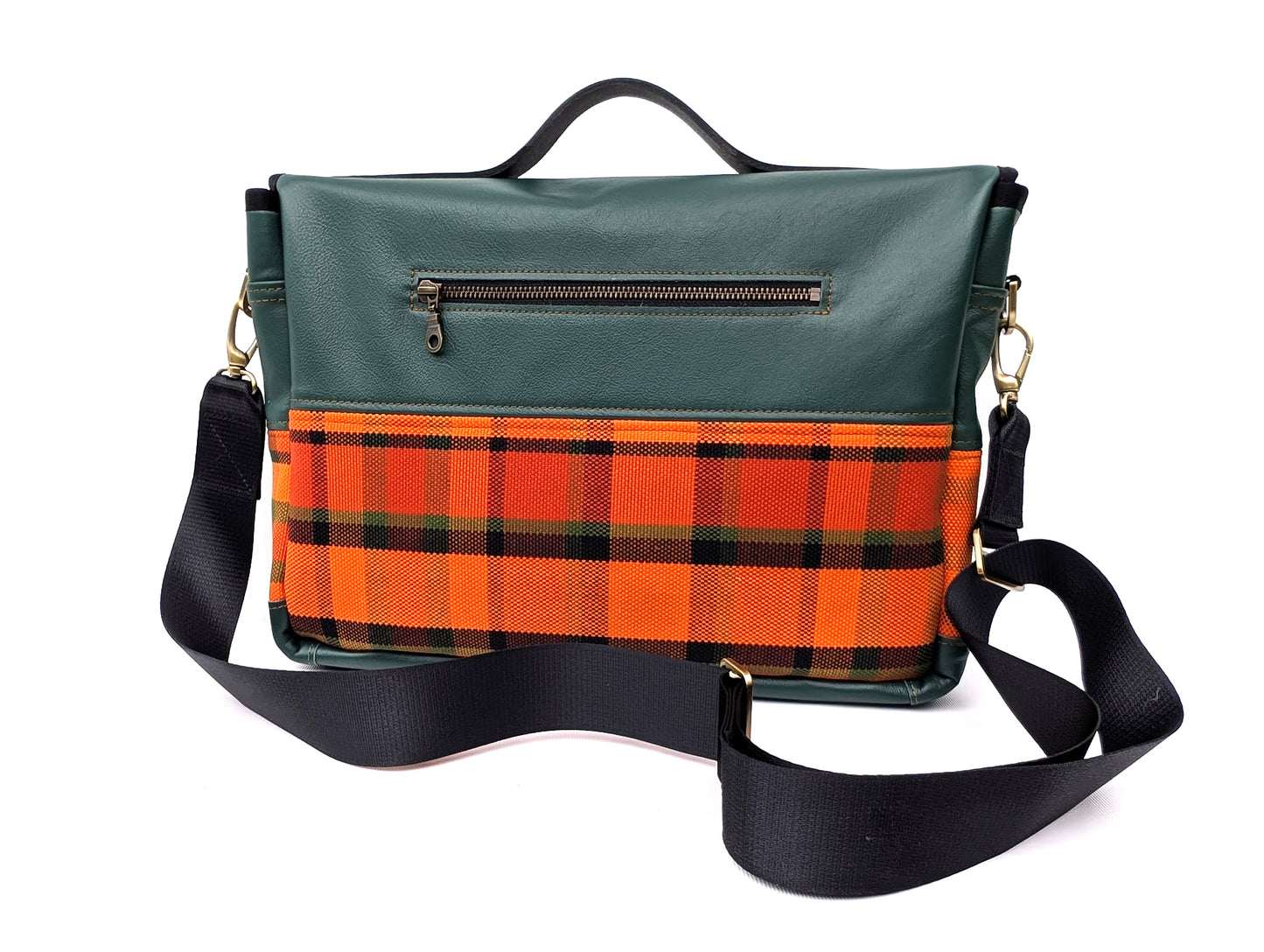 1975 Volkswagen Westfalia T2 Laptop - Orange Plaid